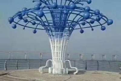 不銹鋼噴水噴泉造型景觀(guān)雕塑